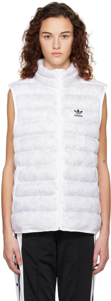 Adidas White Essentials+ 'Made With Nature' Vest 1