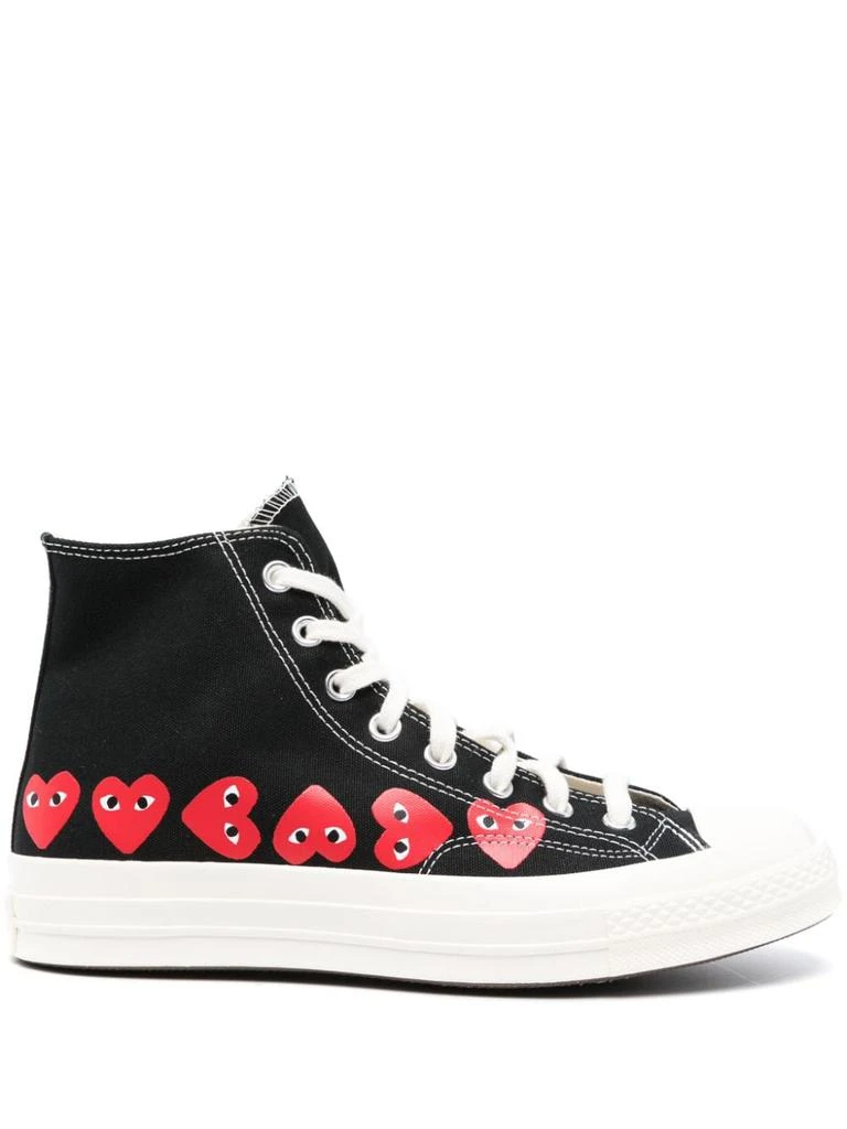 COMME DES GARÇONS CHUCK TAYLOR HIGH-TOP SNEAKERS 1