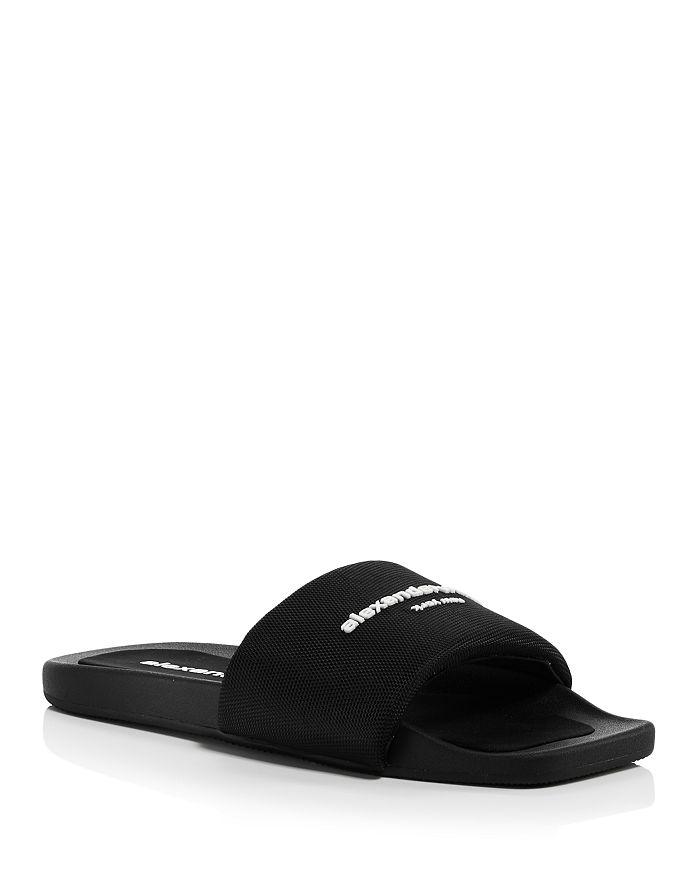 サンダル・ミュール ALEXANDER WANG SANDALO SLIDE PLATFORM CON LOGO Alexander Wang SANDALO SLIDE PLATFORM CON LOGO - Slippers