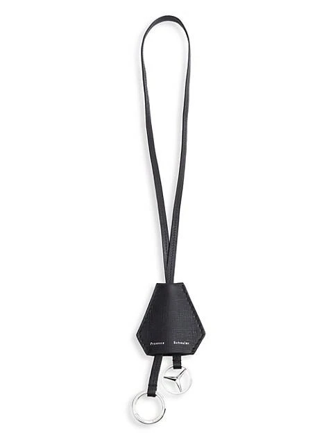 Proenza Schouler Proenza Schouler x Mercedes-Benz Leather Logo Lanyard Keychain 1