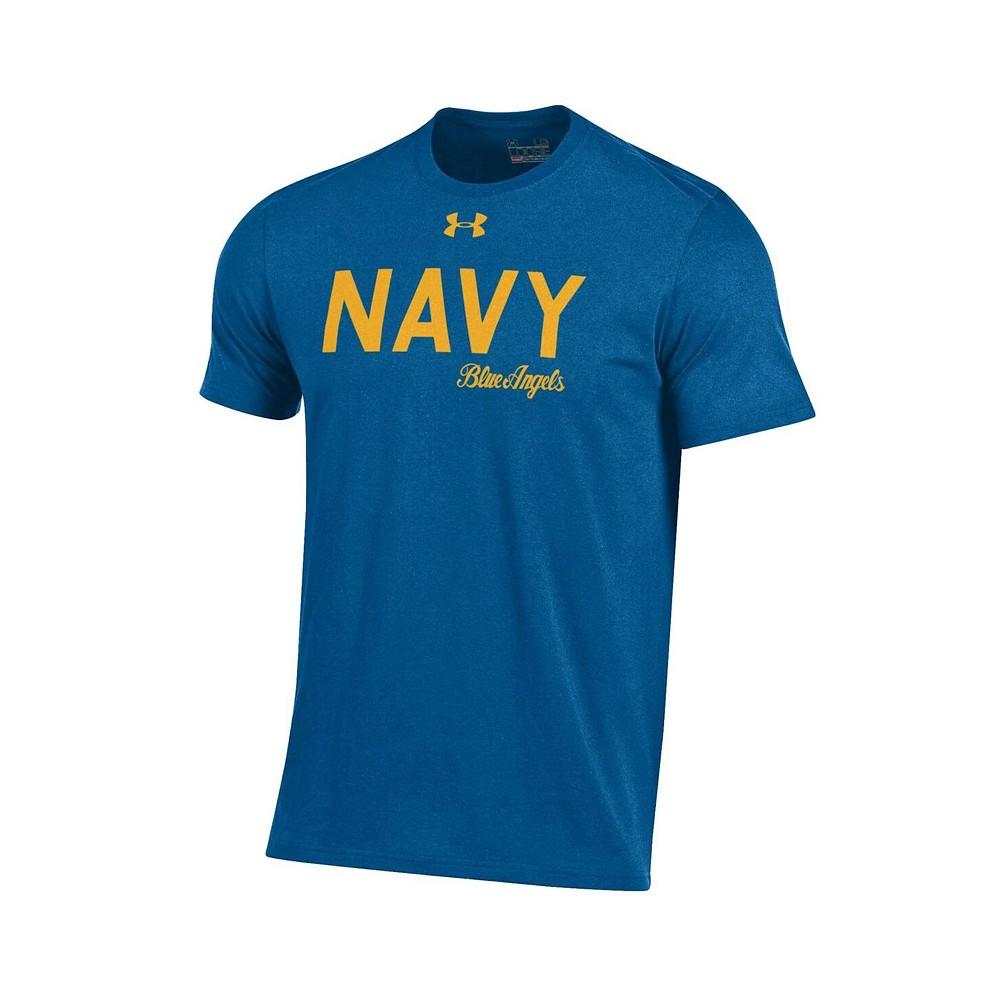 Under Armour Men's Royal Navy Midshipmen Blue Angels T-shirt