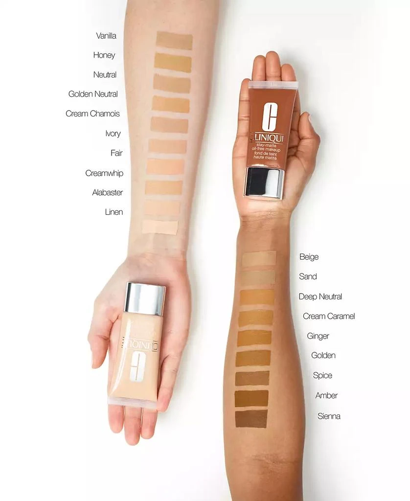 Clinique Stay-Matte Oil-Free Makeup Foundation, 1 oz. 2
