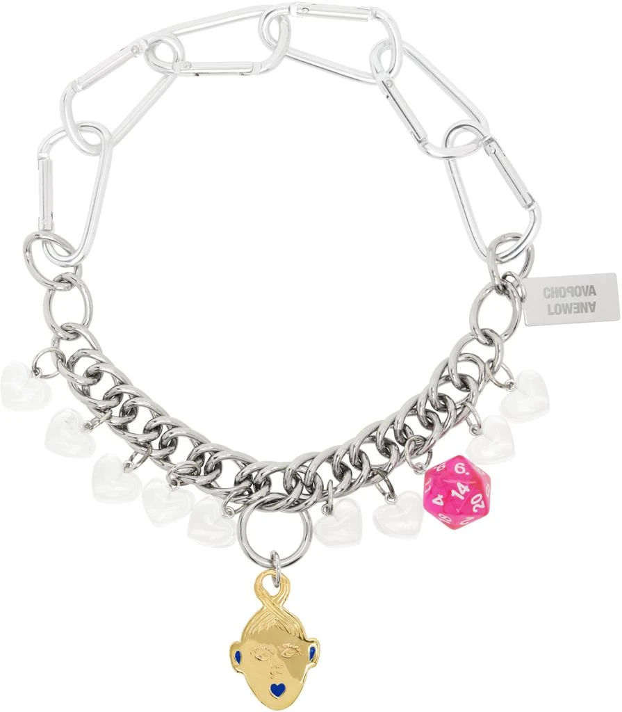 CHOPOVA LOWENA Silver Kiss BFF Necklace 1