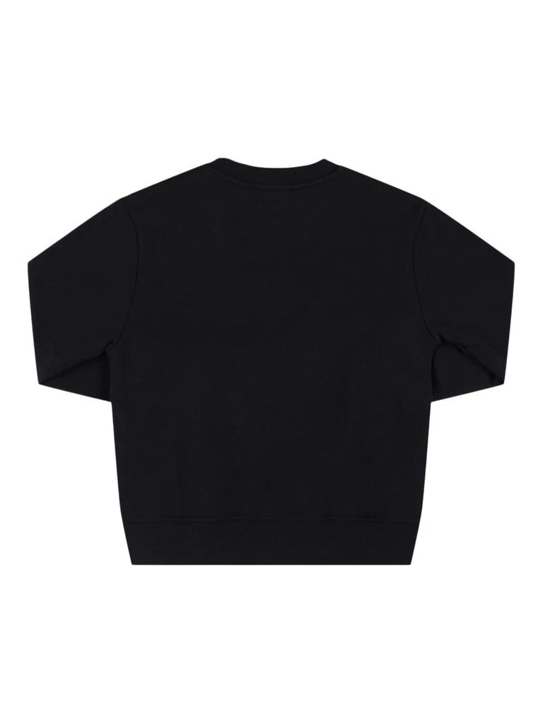 MSGM Printed Cotton Crewneck Sweatshirt 2