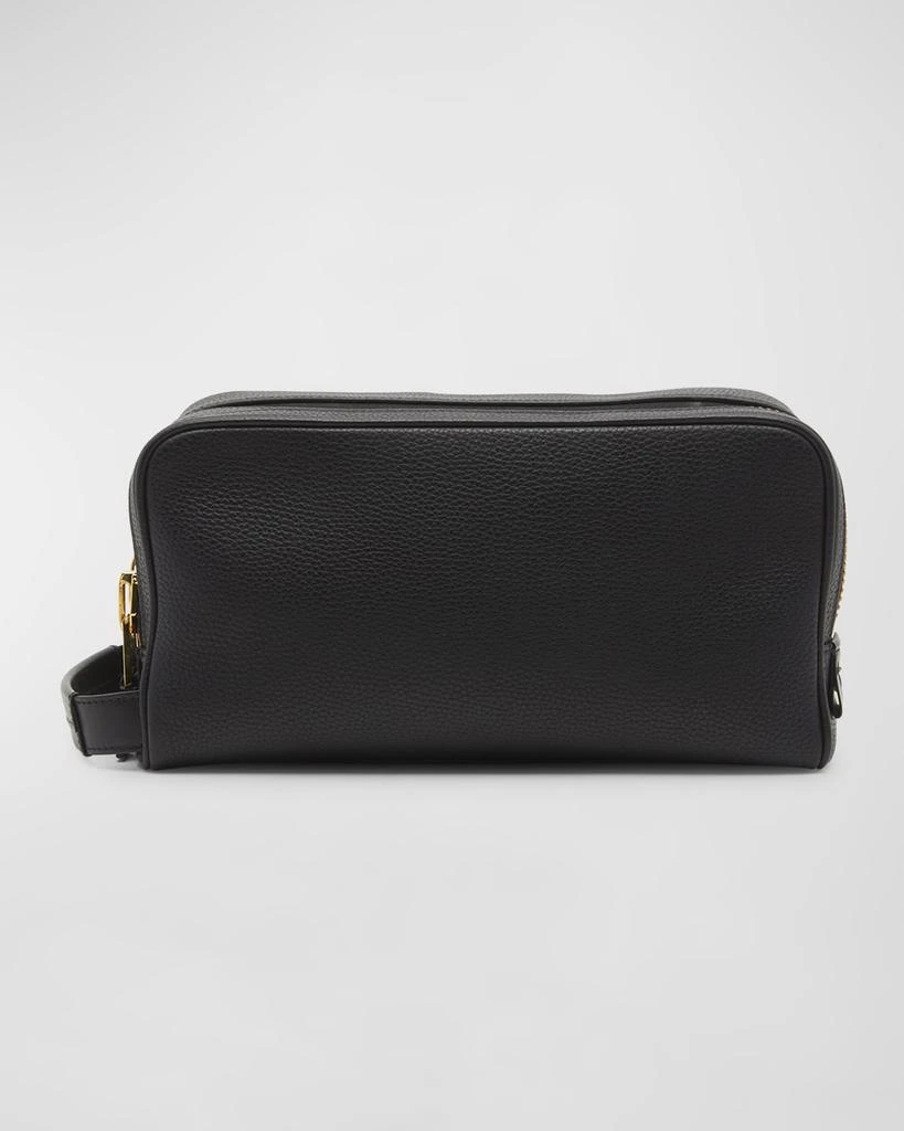 Tom Ford Men's Soft Leather Double-Zip Toiletry Bag - Wallets - Free ...