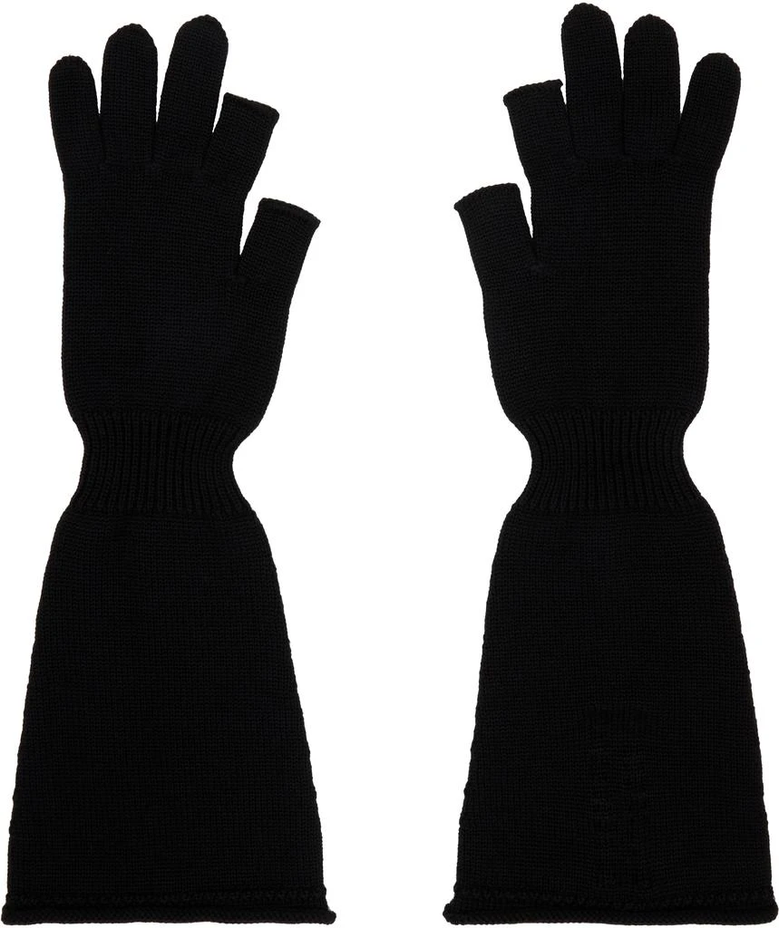 Rick Owens Black Concordians Sphinx Gloves 2
