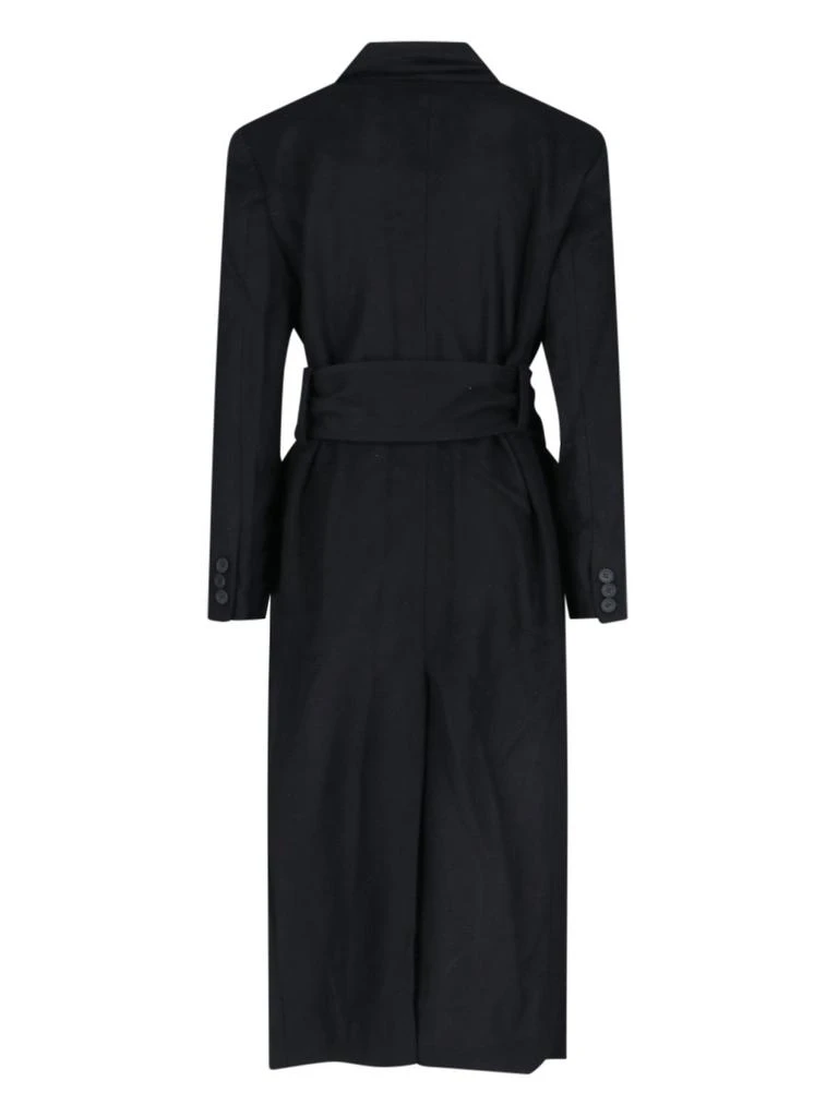 Eudon Choi Eudon Choi Contrast Lapel Belted Coat 2