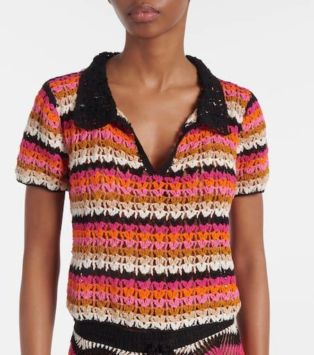 ANNA KOSTUROVA Summer cotton polo shirt 5