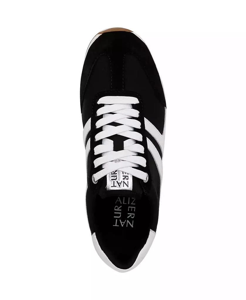Naturalizer Women's Lorena Closed Round Toe Lace Up Sneakers 4