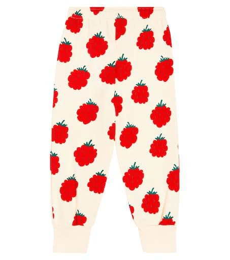 Tinycottons Raspberries cotton jersey sweatpants 4