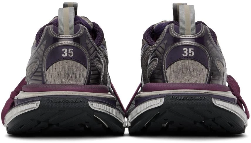 Balenciaga Purple & Gray 3XL Sneakers 2