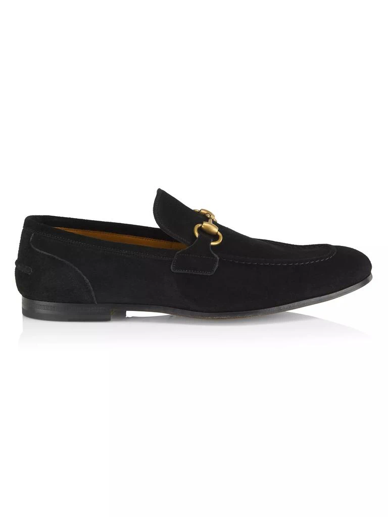 Gucci Suede Horsebit Loafers 1