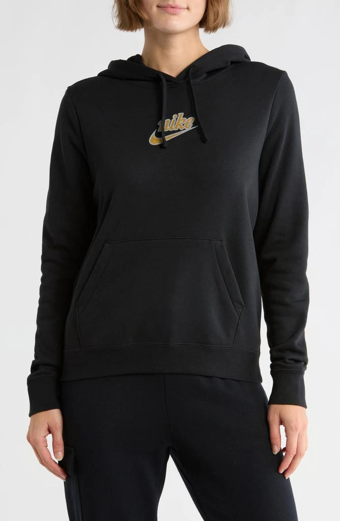 NIKE Club Logo Fleece Pullover Hoodie