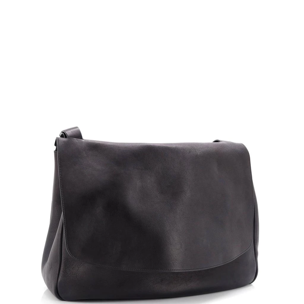 The Row Mail Bag Leather Large 2