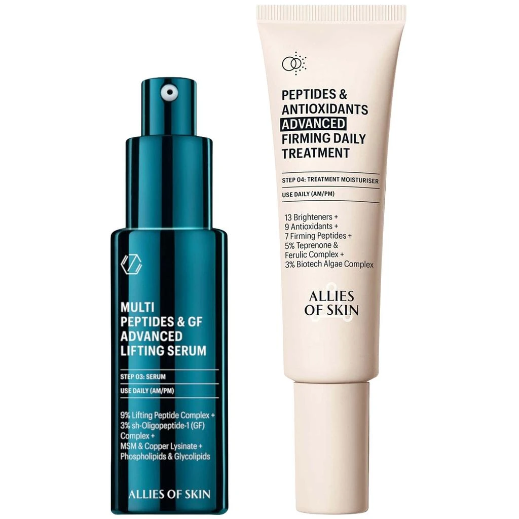Allies of Skin Allies of Skin Advanced Growth Factor Lifting Serum 
Moisturizer Duo 1