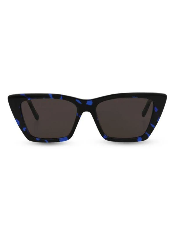 Yves Saint Laurent Mica 53MM Cat Eye Sunglasses 1