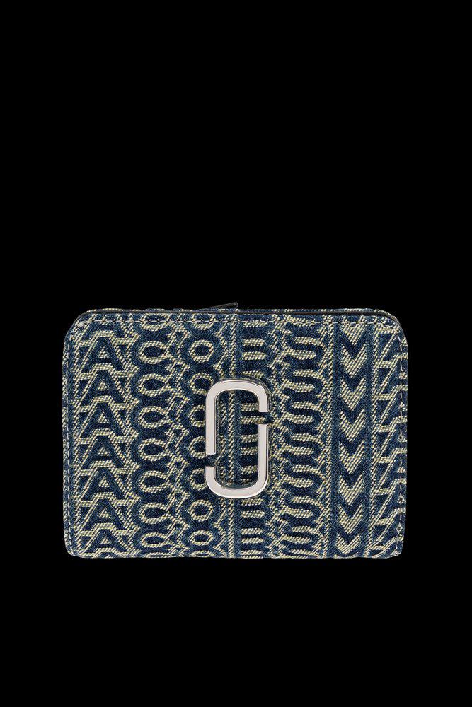 Marc Jacobs Marc Jacobs The Monogram Denim J Marc Mini Compact Wallet
