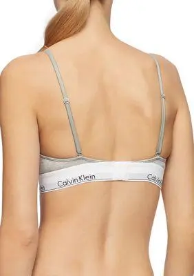 Calvin Klein Modern Lightly Lined Triangle Bralette 2