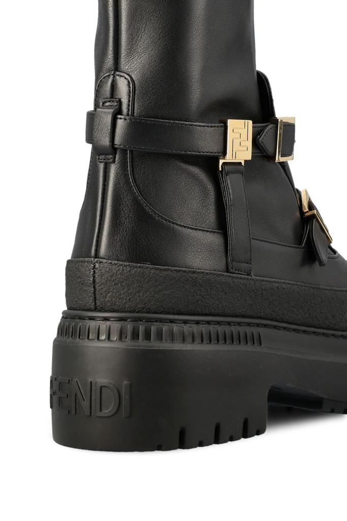 Fendi Delfina Lace-Up Biker Boots – On Sale Now with Up to 46% Off