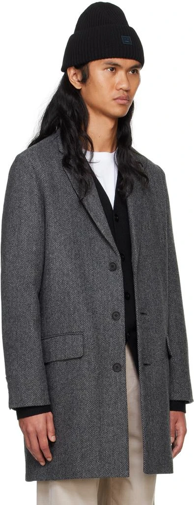 A.P.C. Gray Visconti Coat 2