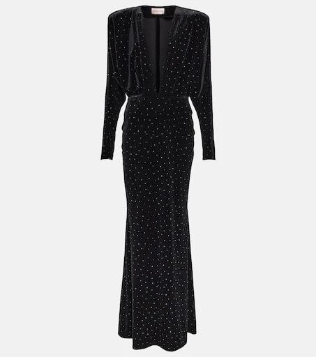 Alexandre Vauthier Crystal-embellished gown 1