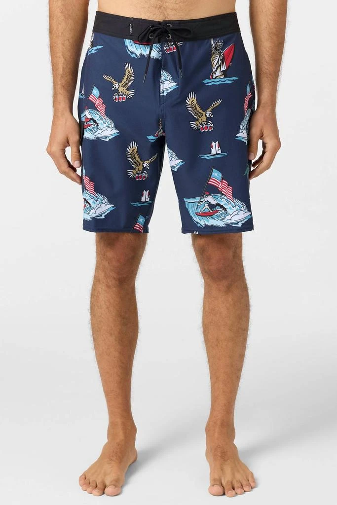O'Neill O'Neill - Men's Lennox Usa 20" Boardshorts 1