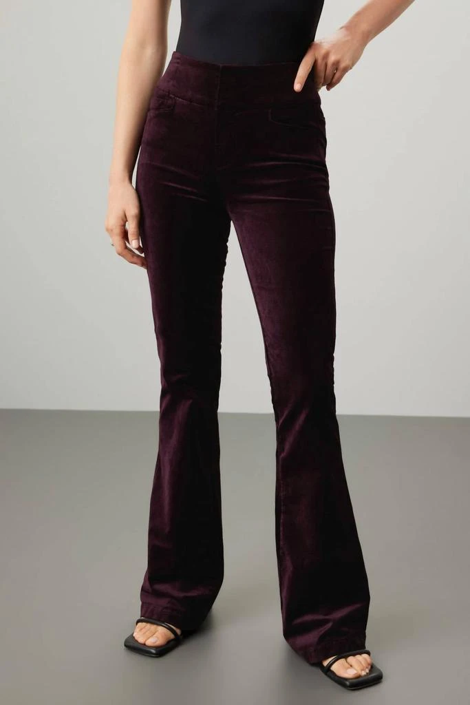 Paige Paige - High Rise Lou Lou Velvet Pants