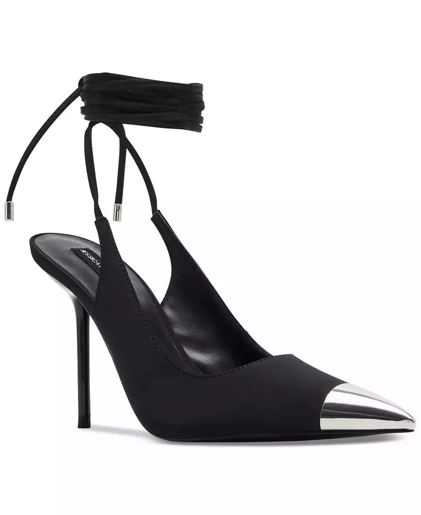 Steve Madden Mira Cap-Toe Lace-Up Pumps 1