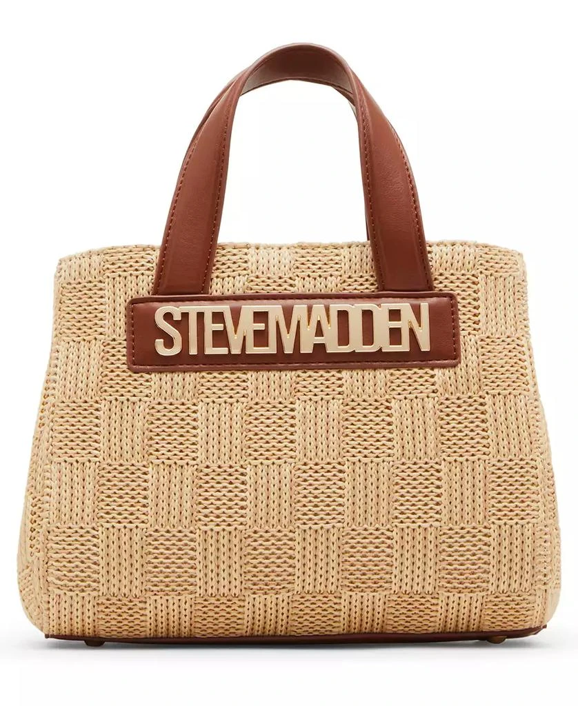 Steve Madden Bflores Raffia Mini Tote 7
