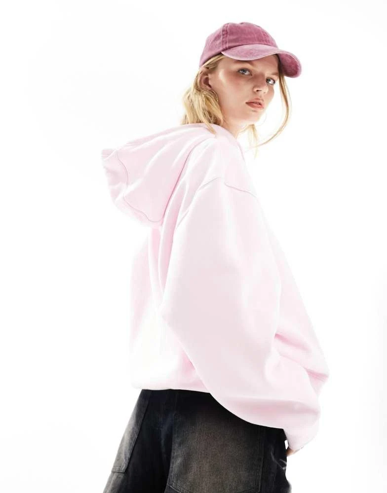 Adidas adidas Originals essentials hoodie in pastel pink 4