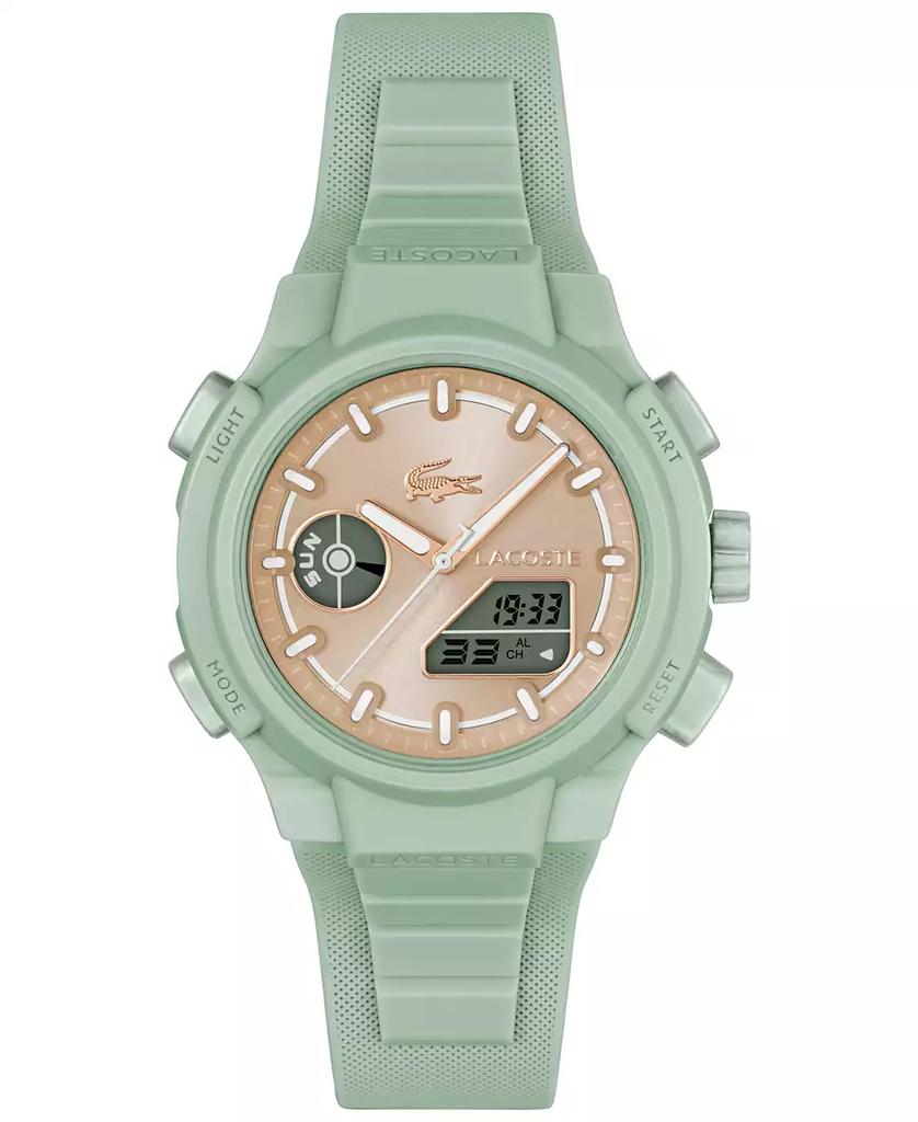 Lacoste Women's LC33 Green Silicone Strap Watch