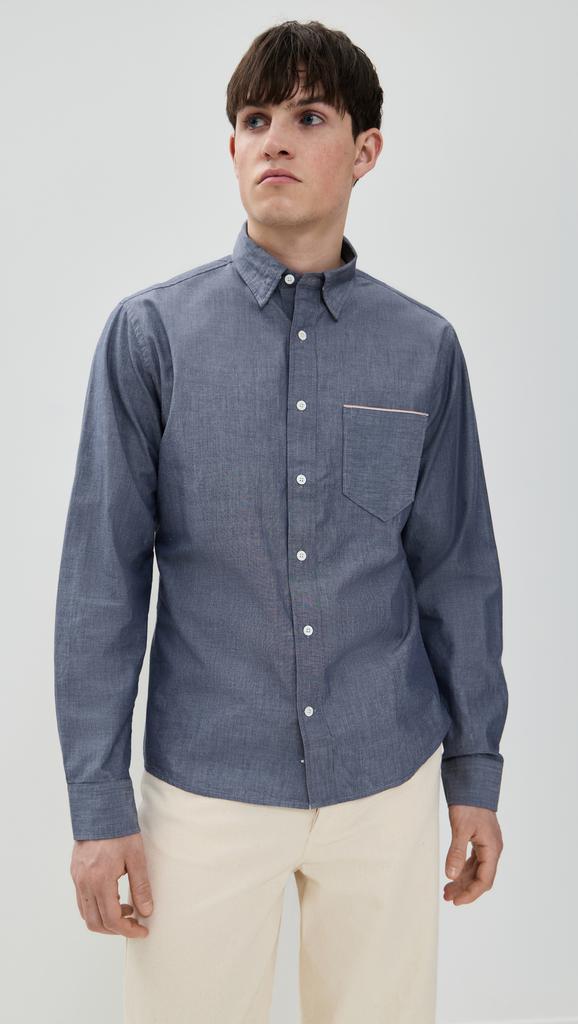 Billy Reid Msl 1-Pocket Shirt