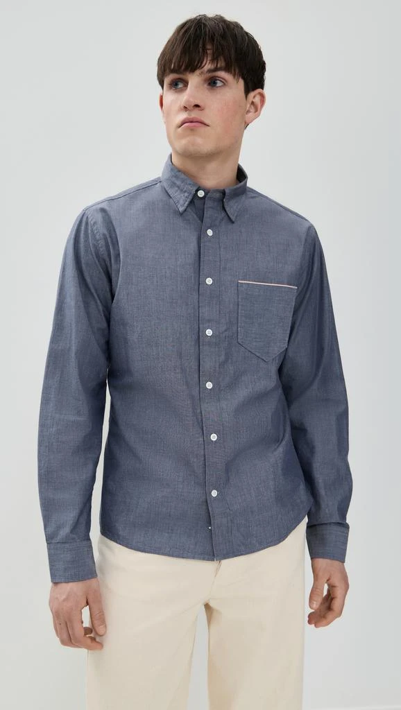 Billy Reid Msl 1-Pocket Shirt 1