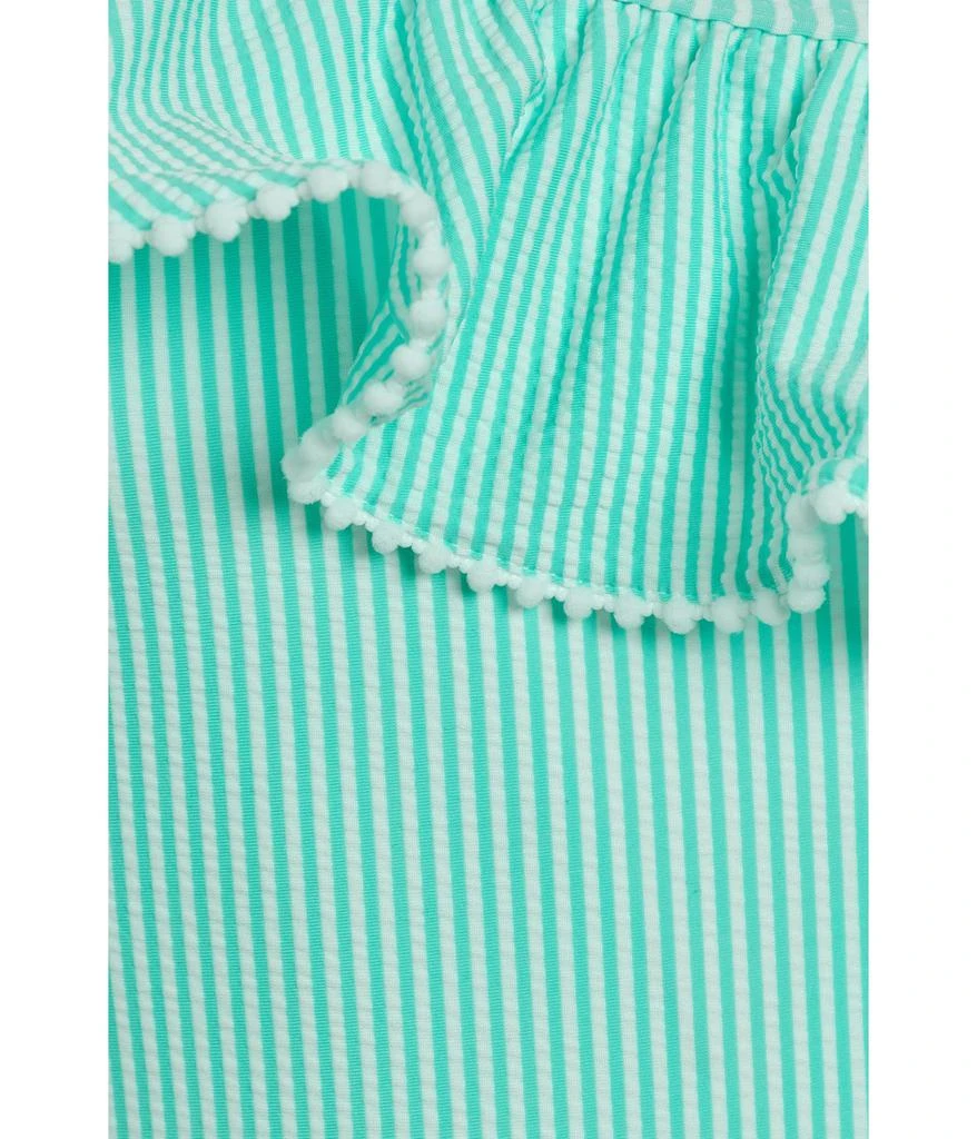 Janie and Jack Seersucker Onepiece Swimsuit (Toddler/Little Kid/Big Kid) 3