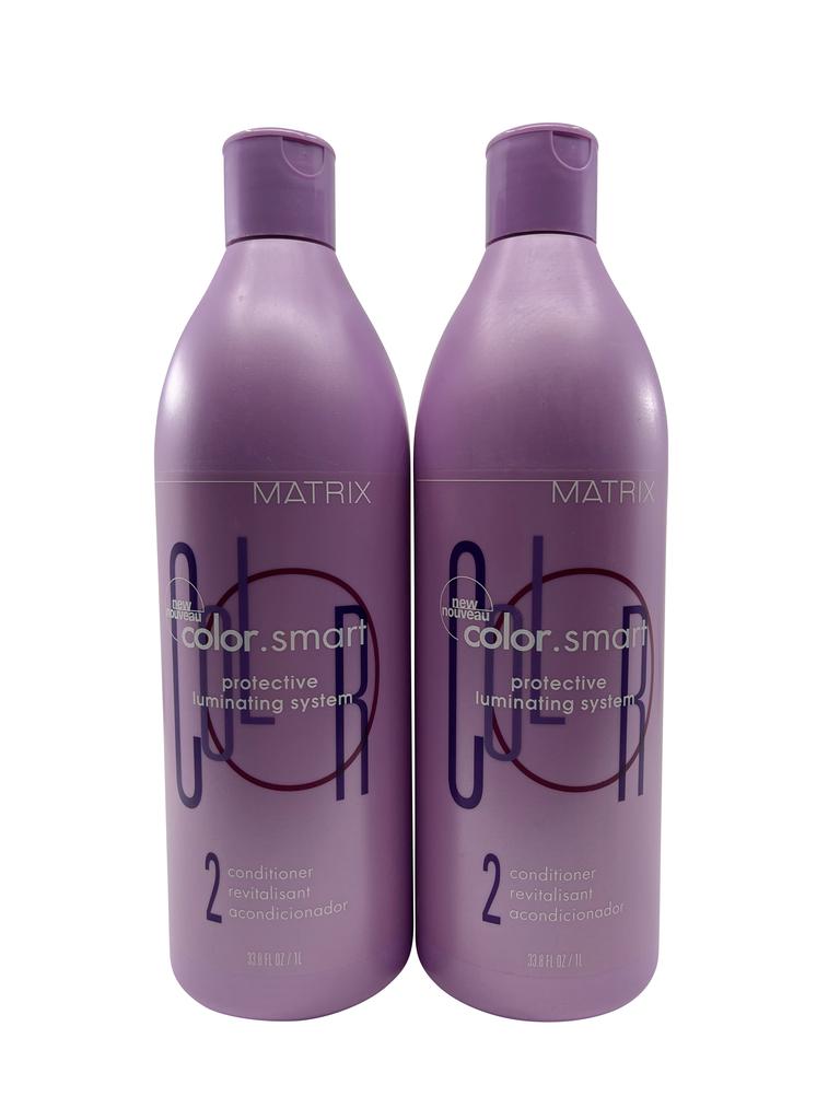 MATRIX Color Smart Protective Conditioner Color Treated Hair 33.8 OZ Set of 2