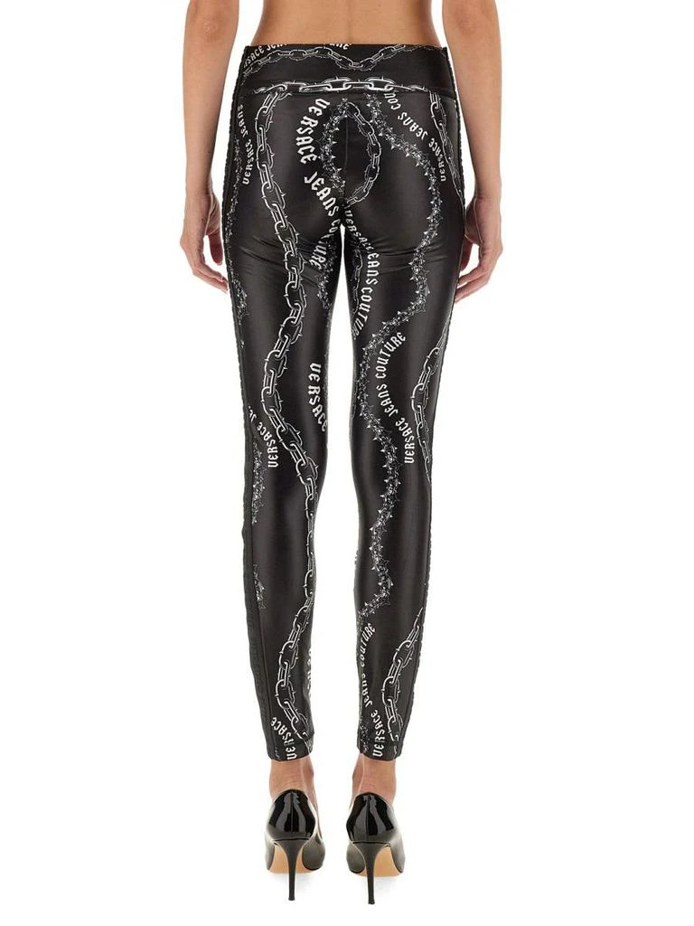 Versace Versace Jeans Couture Leggings With Logo 3