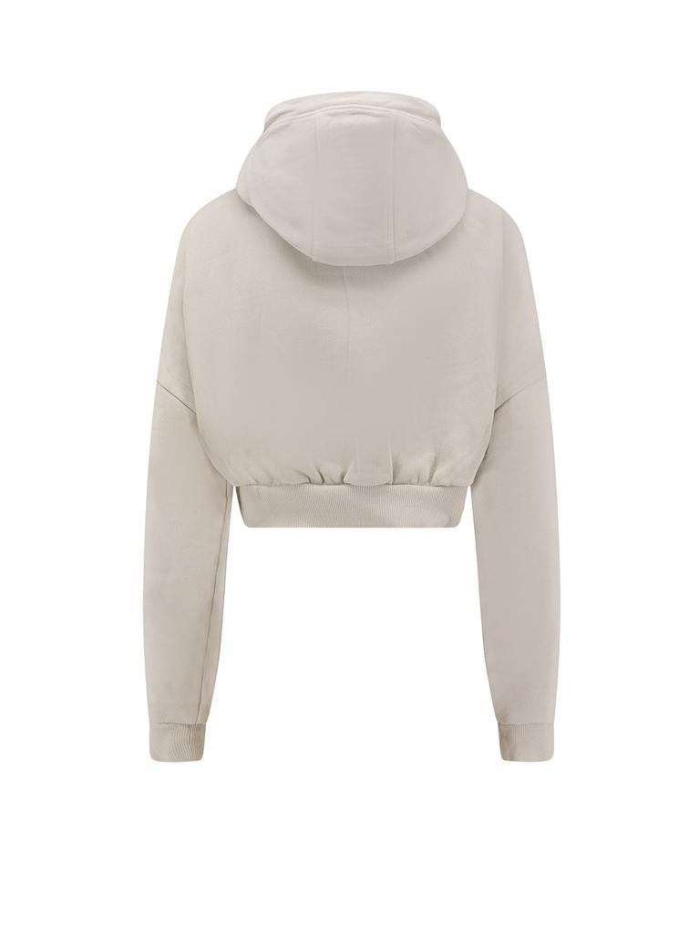 ENTIRE STUDIOS Cropped Full Zip cotton sweatshirt – On Sale Now