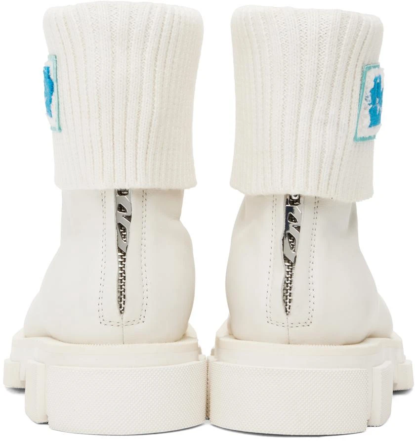 BOTH White Gao Mid Chelsea Boots 2