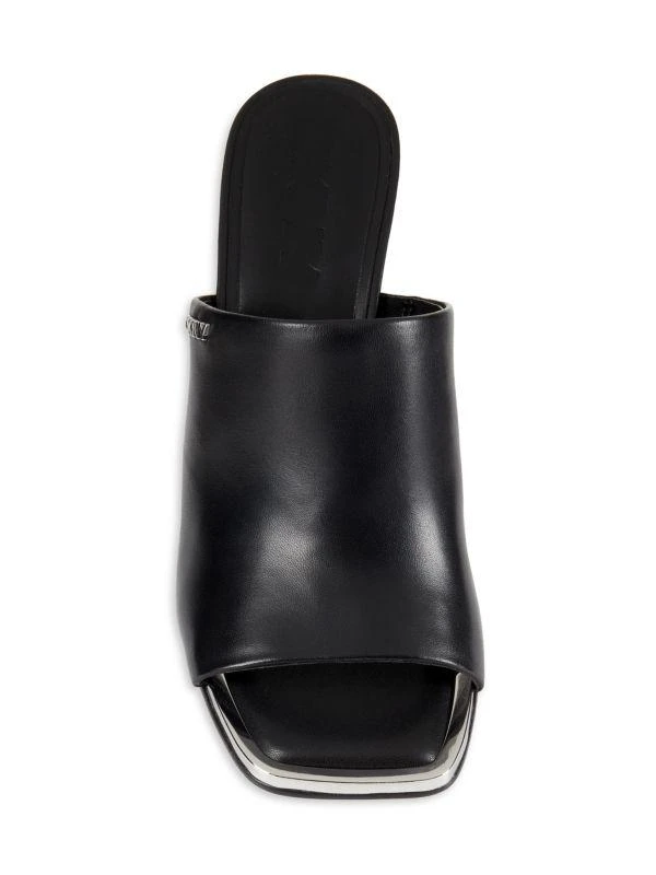 DKNY Silas Open Toe Leather Sandals 5