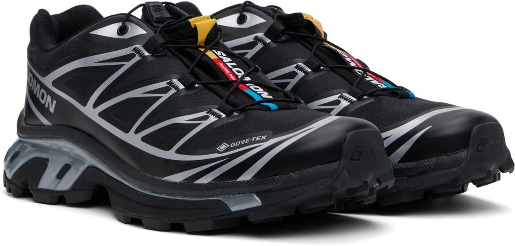 Salomon Black & Gray XT-6 GORE-TEX Sneakers 4