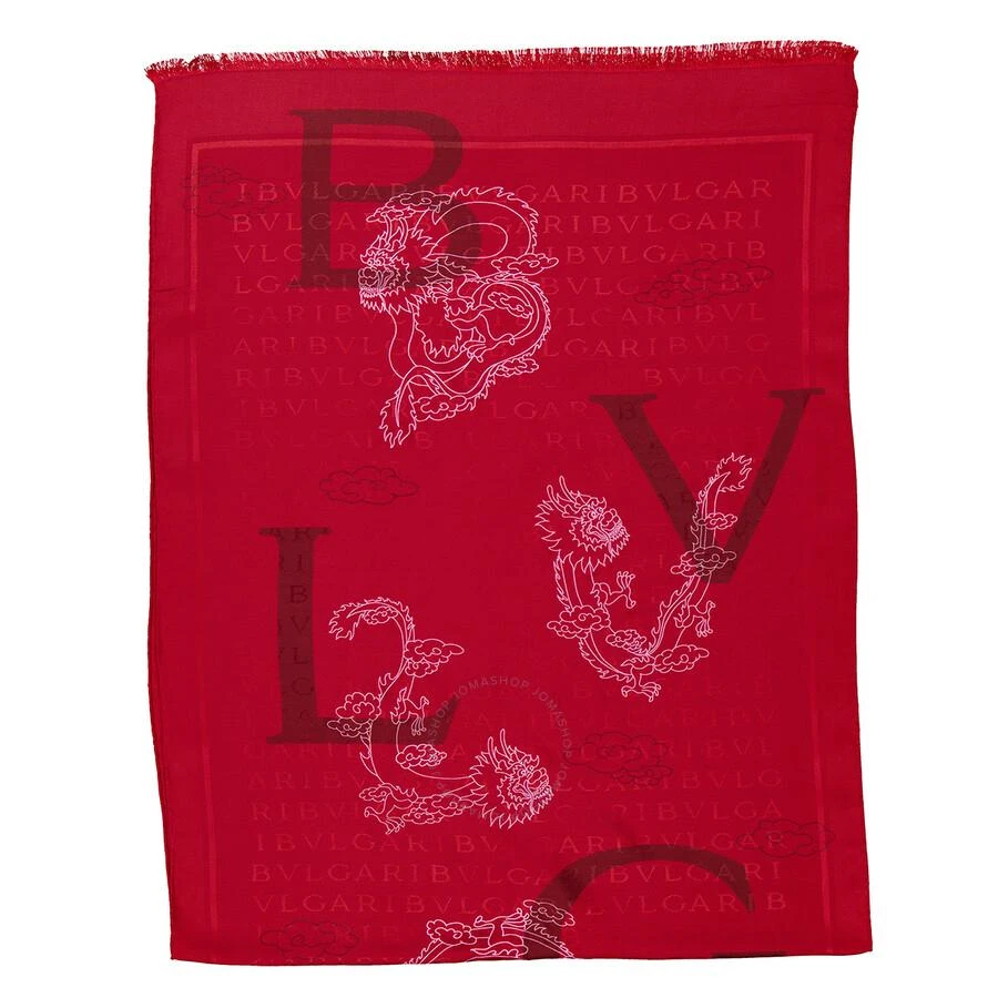 BVLGARI Year Of The Drago Logomania Stole 1