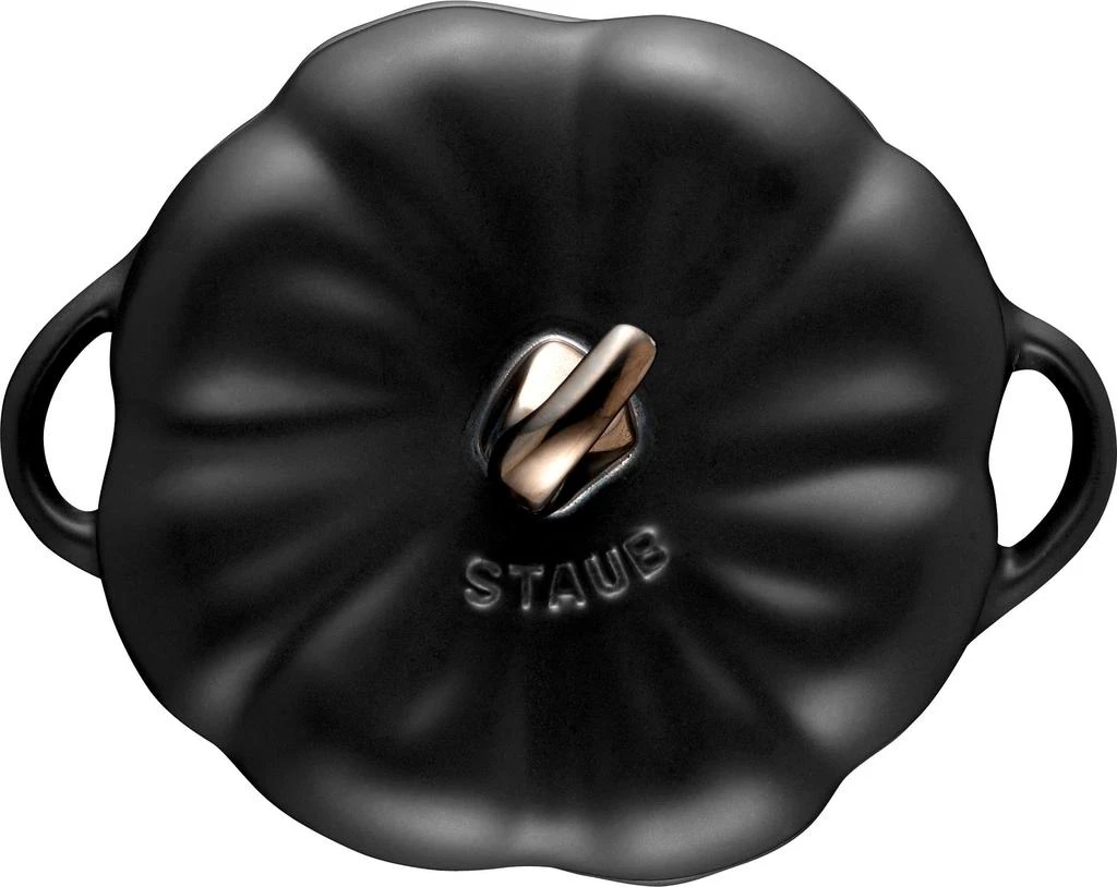 Staub Ceramic 16-oz Petite Pumpkin Cocotte 4