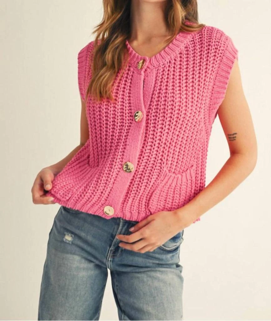 Jodifl Jodifl - Stepping Into Fall Sweater Vest 2