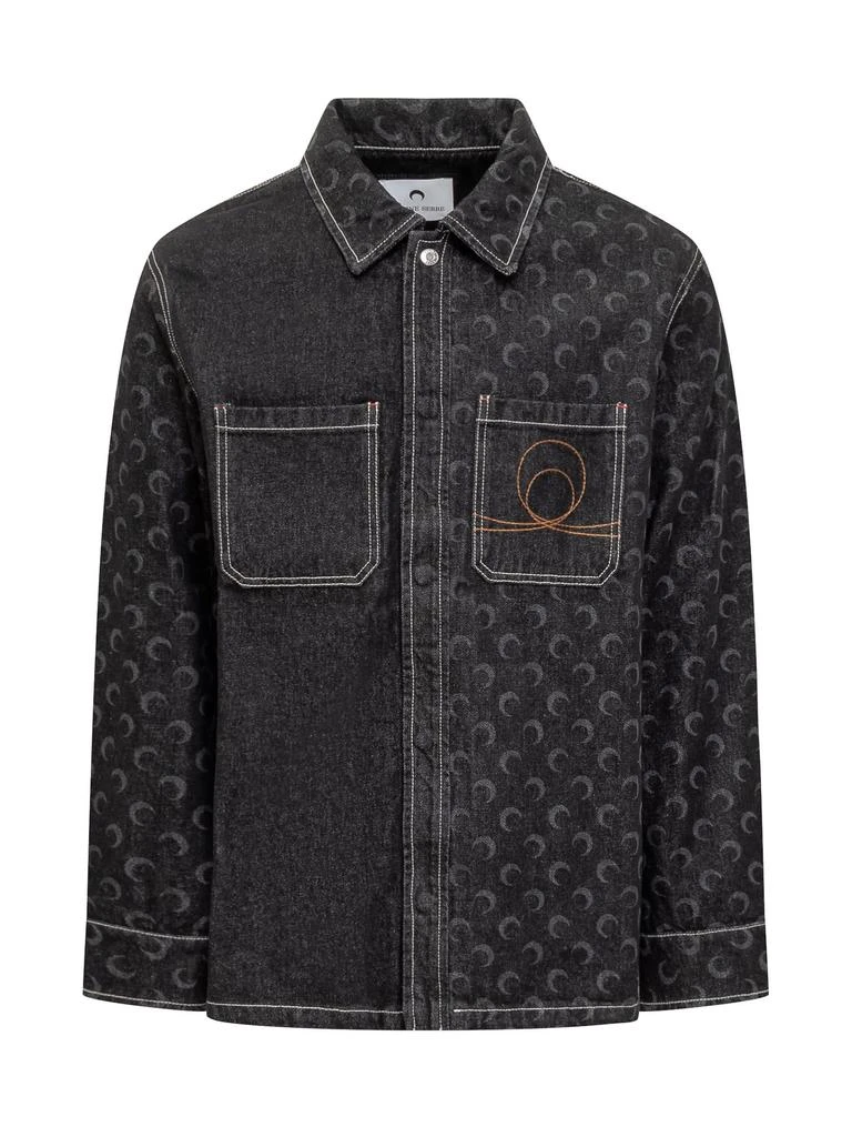MARINE SERRE Denim Shirt 1