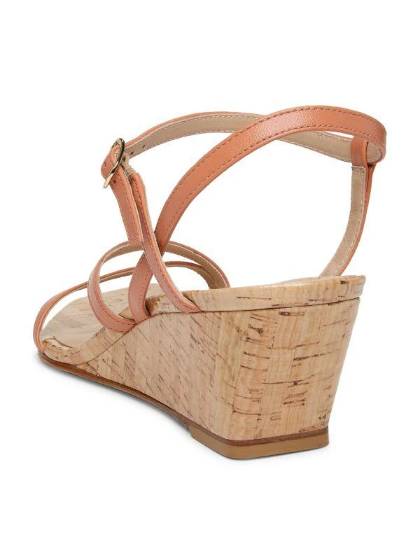 Stuart Weitzman Oasis 50MM Leather Wedge Sandals 3