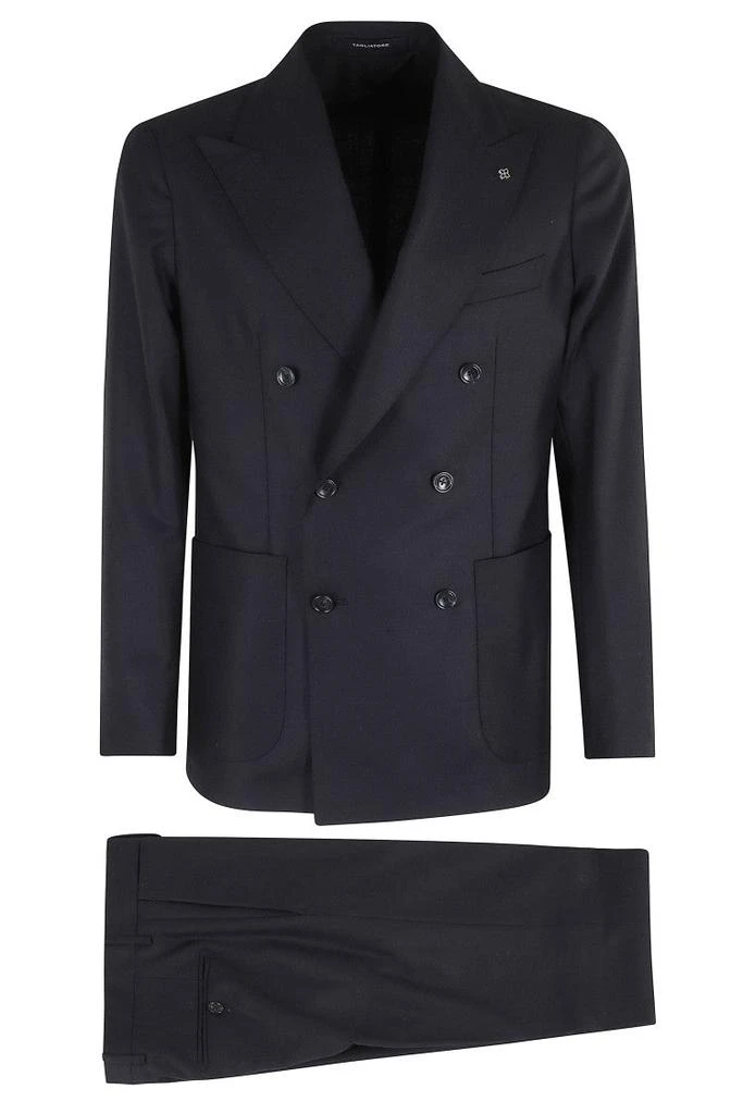 TAGLIATORE Double-Breasted Tailored Suit in Premium Fabric