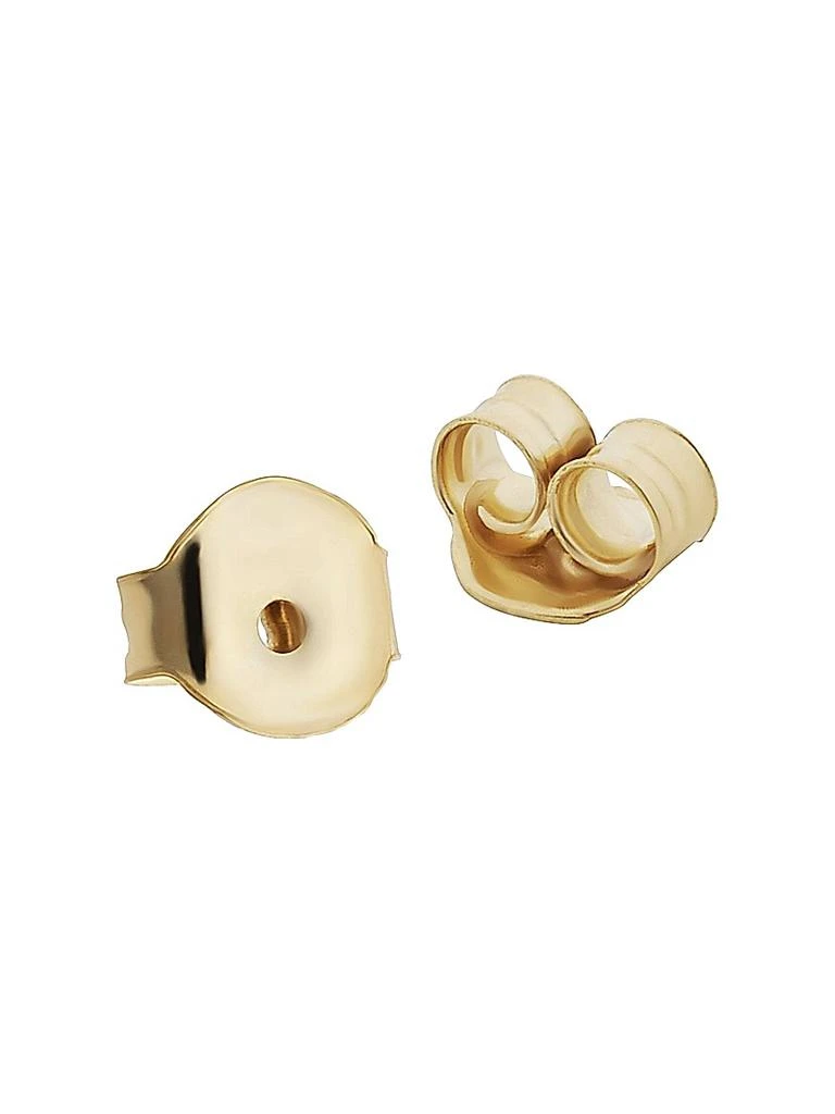 Oradina 14K Yellow Gold Night Sky Studs 5