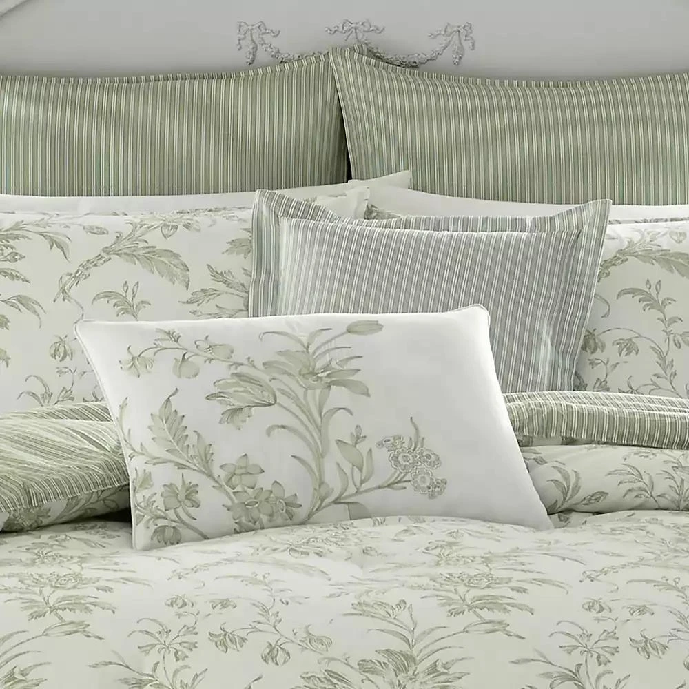 Laura Ashley Natalie Reversible 7-Pc. Comforter Set 2