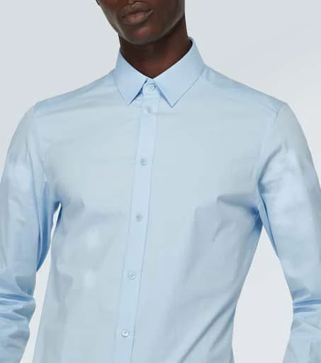 Dolce & Gabbana Cotton-blend poplin Oxford shirt 5