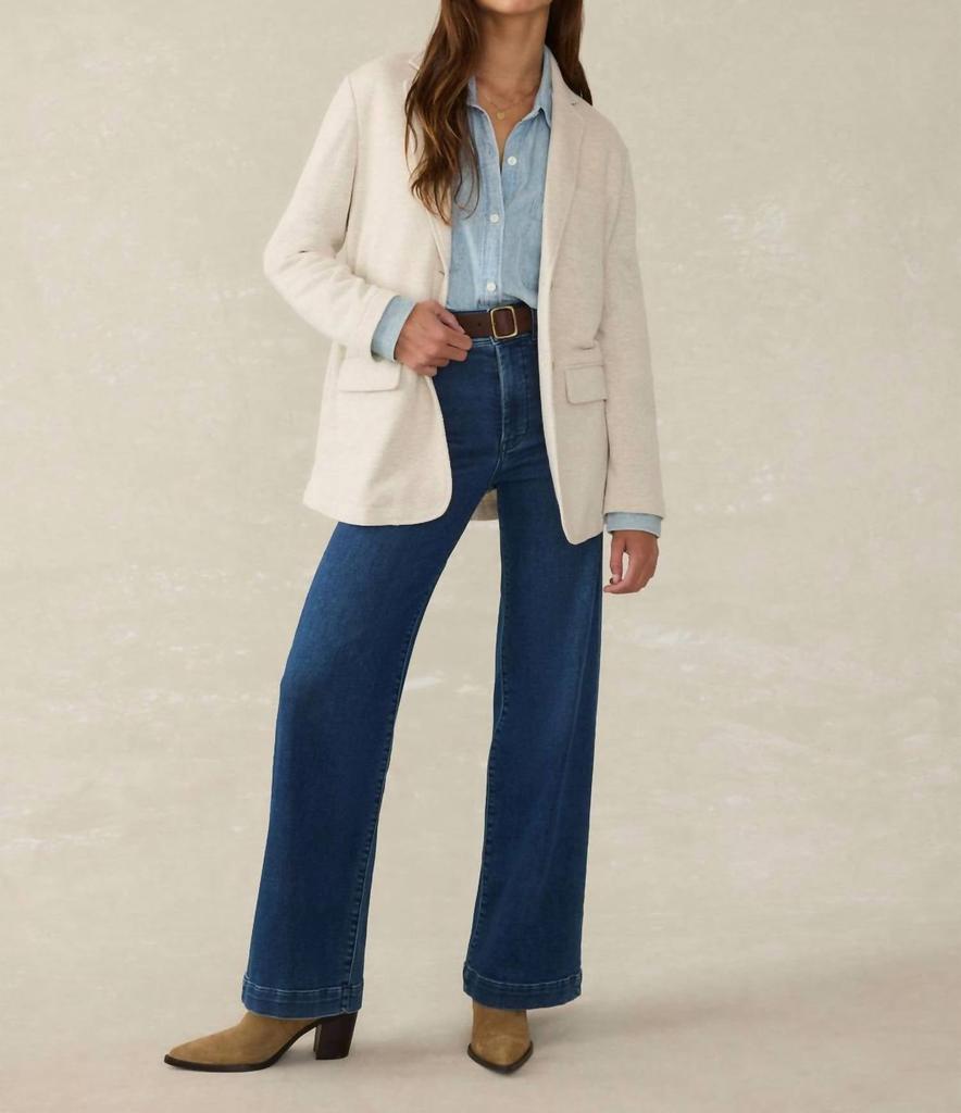 Faherty Faherty - Women's Inlet Knit Blazer